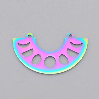 Ion Plating(IP) 201 Stainless Steel Pendant Links
