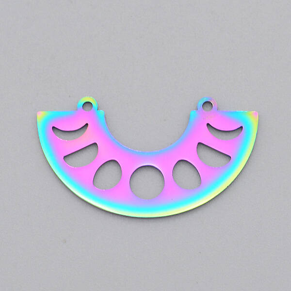 Ion Plating(IP) 201 Stainless Steel Pendant Links