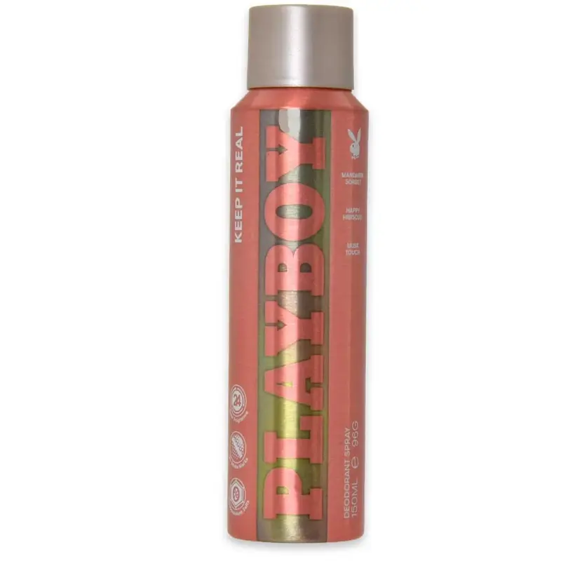Playboy Keep It Real Deodorante Spray 150Ml