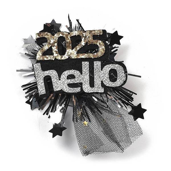 New Year's party Iron Hair Clip