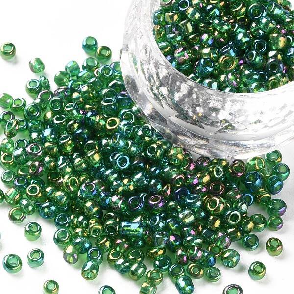 (Repacking Service Available) Round Glass Seed Beads