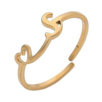 304 Stainless Steel Cuff Rings for Women