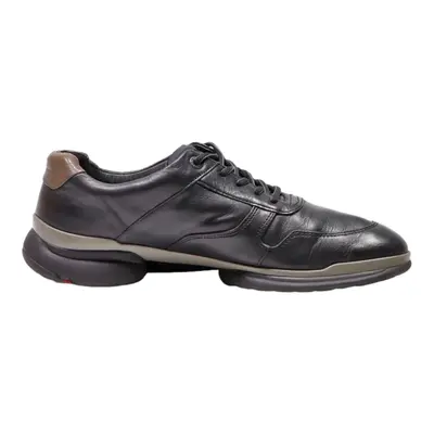 HENRI LLOYD Sneaker Trainers Black Leather Mens UK 9.5