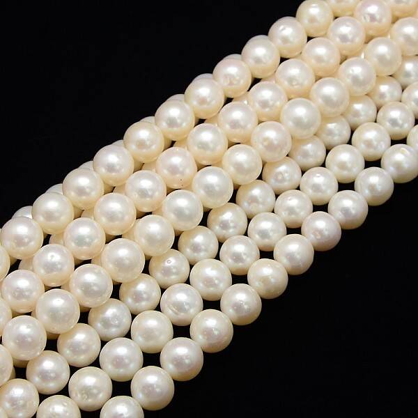 Natural Cultured Freshwater Pearl Beads Strands