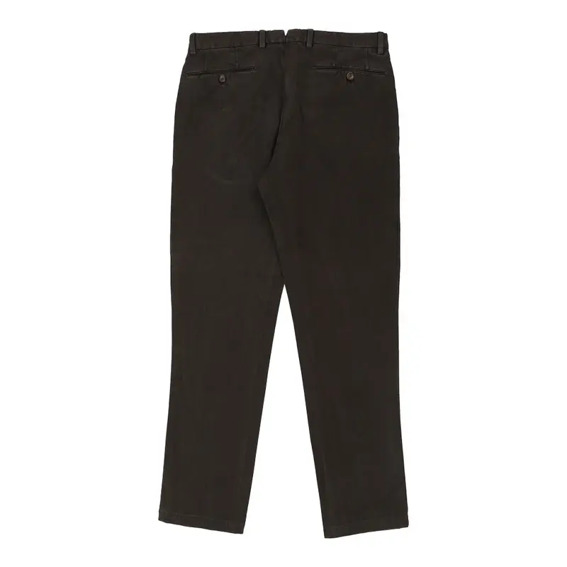 Burberry London Trousers - 32W 32L Brown Cotton