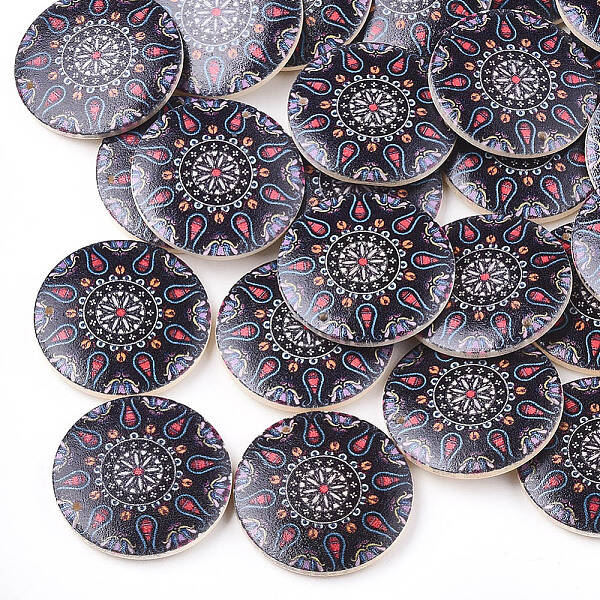 Printed Wooden Pendants