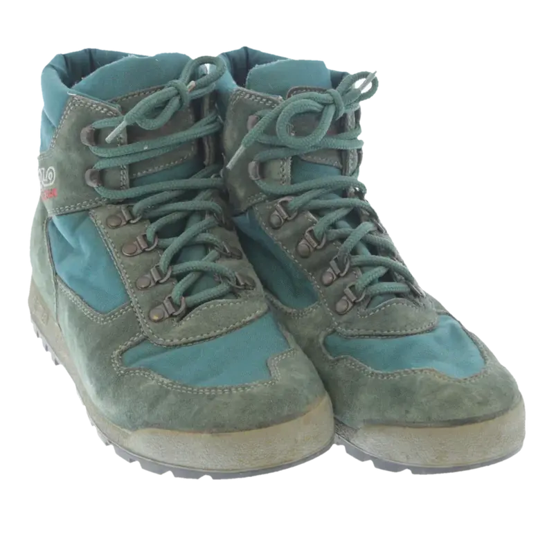 Asolo Boots - UK 4.5 Green Suede