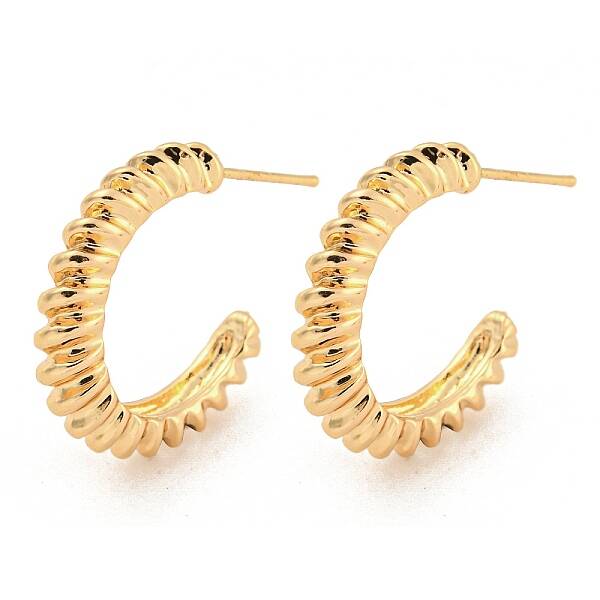 Alloy Hoop Earring