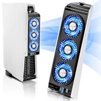 Upgraded PS5 Cooling Fan with LED Light,Quiet and Efficient Cooling System for PS5 Cooler,2 Fan Speeds,3 Small Fans,USB 3.0 P...