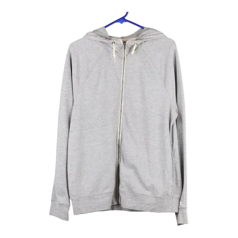 Champion Hoodie - XL Grey Cotton Blend