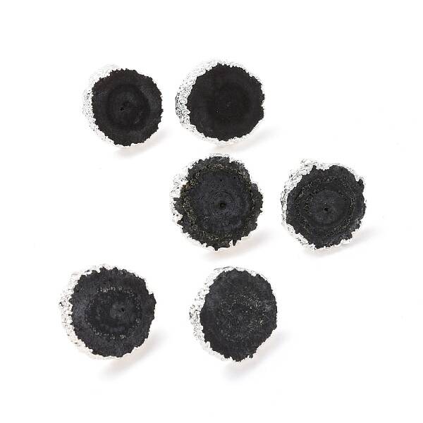 Natural Dyed Quartz Stud Earrings