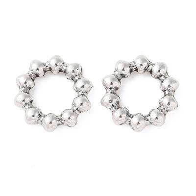 Tibetan Style Alloy Linking Rings