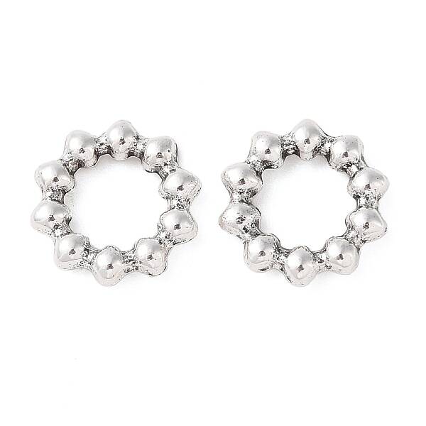 Tibetan Style Alloy Linking Rings
