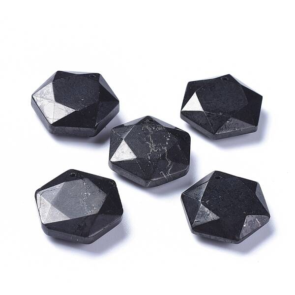Natural Shungite Pendants