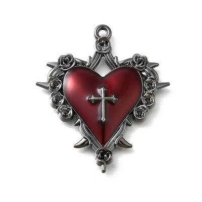 Alloy Enamel Gothic Style Pendants