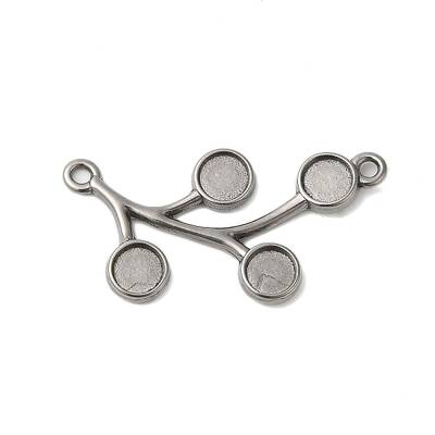 Non-Tarnish 304 Stainless Steel Pendant Cabochon Settings