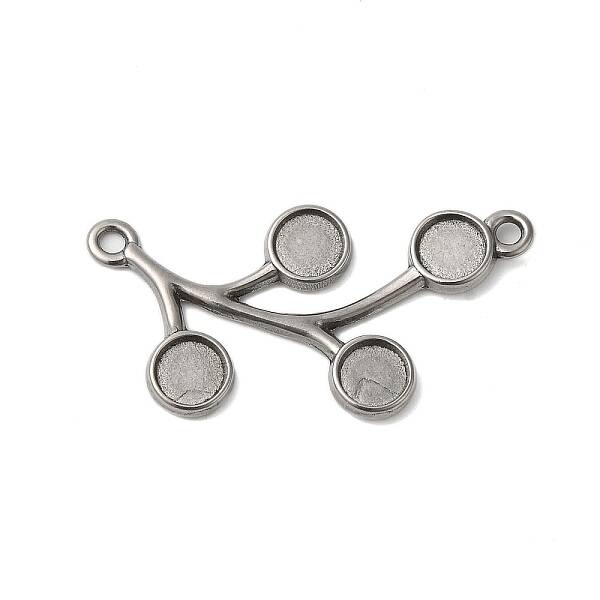 Non-Tarnish 304 Stainless Steel Pendant Cabochon Settings