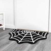 Mirror Non-slip Carpet, 31×20 Inch Gothic Style Carpet for Front Door, Bedroom, Living Room, Bathroom
