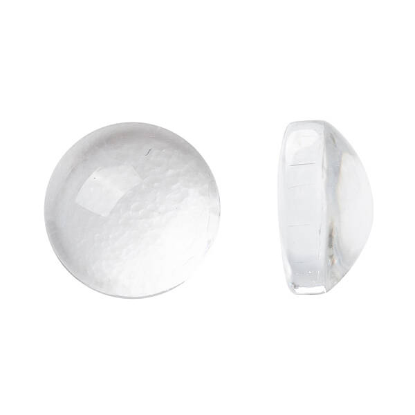 Transparent Glass Cabochons