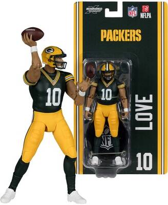 McFarlane SportsPicks - NFL - Jordan Love (Green Bay Packers) 6 Action Figure