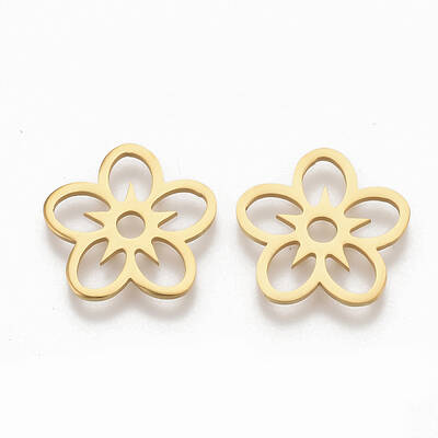 201 Stainless Steel Filigree Joiners