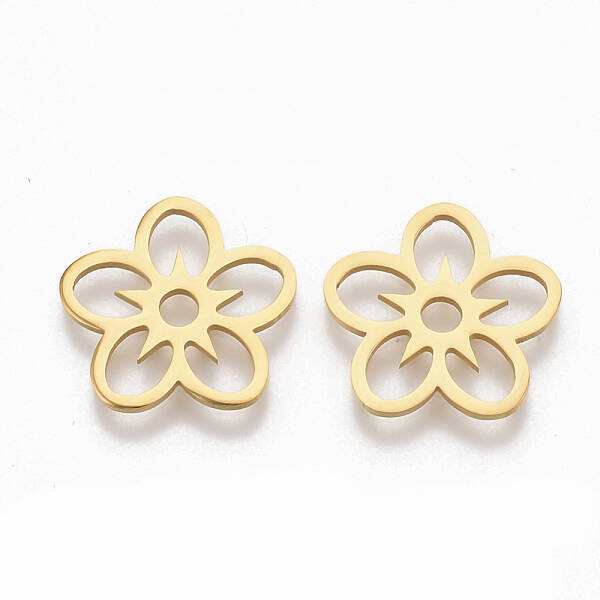 201 Stainless Steel Filigree Joiners