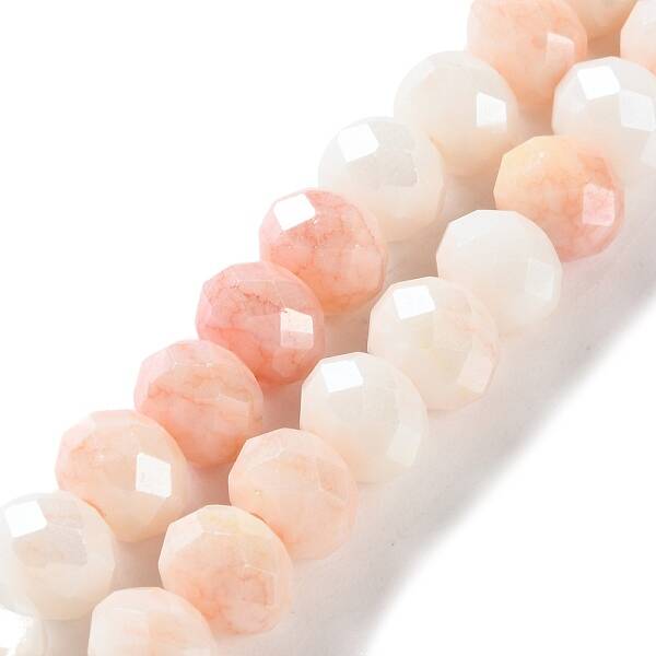 Electroplate Handmade Lampwork Beads Strands