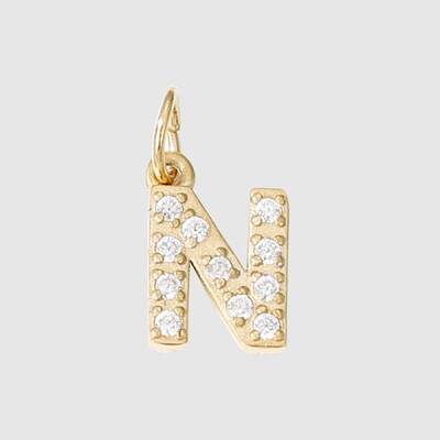 Stainless Steel Cubic Zirconia Pendants with Jump Rings