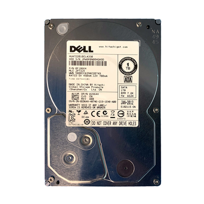 02D64X Dell 1TB 3Gb/s SATA 7200 3.5-Inch Hard Drive