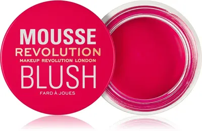 Makeup Revolution Mousse blush Juicy Fuchsia color Pink 6 g
