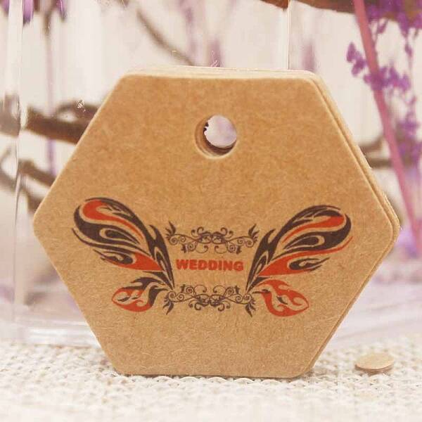 100Pcs Valentine's Day Paper Gift Tags