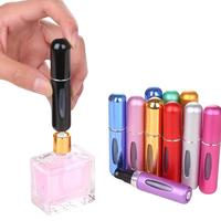 Portable Perfume Atomizer, 8 Counts Refillable Empty Perfume Bottle, Perfume Atomizer Bottle for Travel and Makeup, Makeup Co...