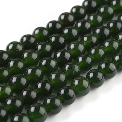 Natural White Jade Beads