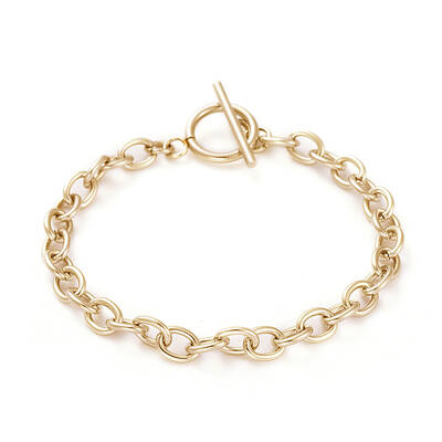 Unisex 304 Stainless Steel Cable Chain Bracelets