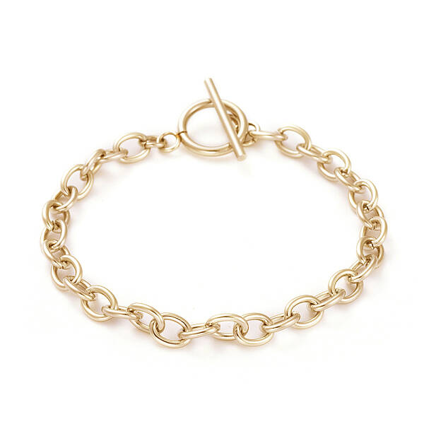 Unisex 304 Stainless Steel Cable Chain Bracelets