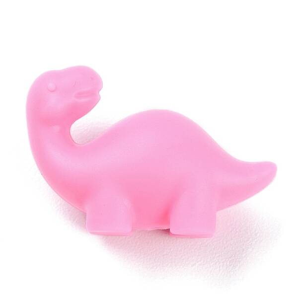 Dinosaur Food Grade Eco-Friendly Silicone Focal Beads