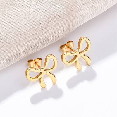 304 Stainless Steel Stud Earrings for Women
