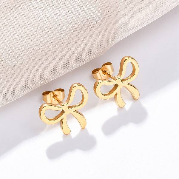 304 Stainless Steel Stud Earrings for Women