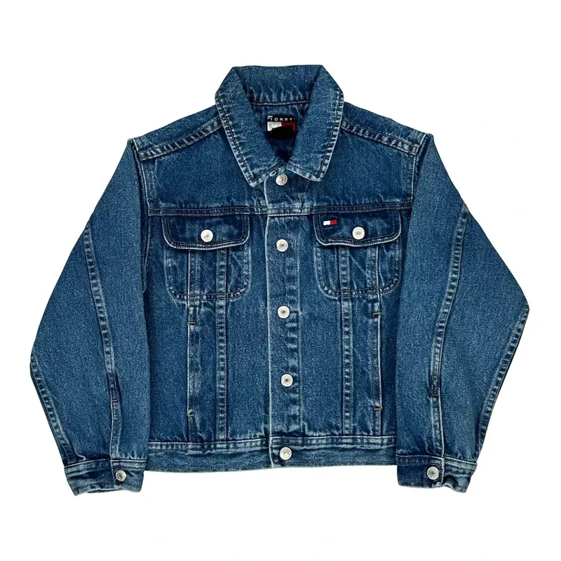 Age 6 Tommy Hilfiger Denim Jacket - Small Blue Cotton