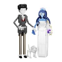 Gothic Romantic Film-Inspired 2-in-1 Figures Building Blocks Set (616 pcs) – Celebrate the Spooky Season with Creative Play...