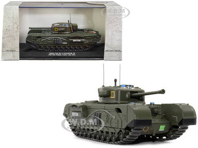 Infantry Tank Mk. IV Churchill Mk. VII Briton UK 34th Tank Brigade, France July 1944 1/43 Diecast Model by AFVs of WWII