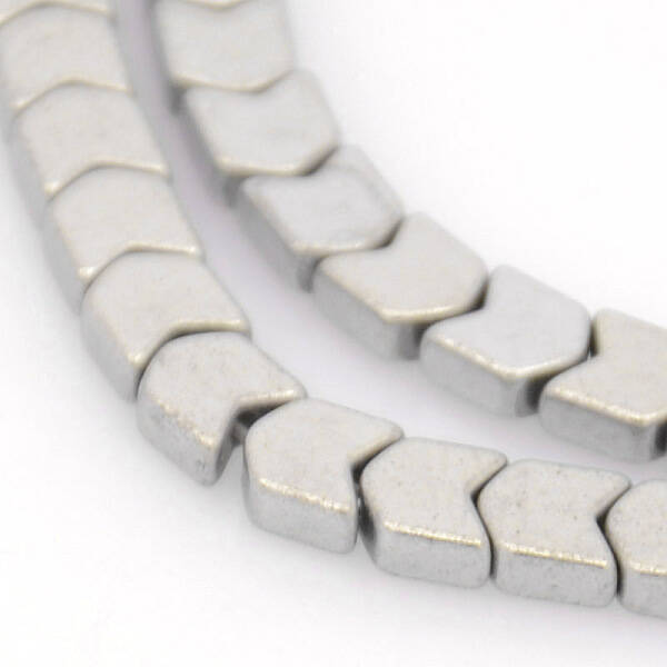 Electroplate Non-magnetic Synthetic Hematite Beads Strands