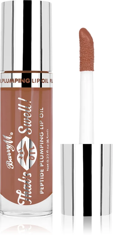 Barry M That's Swell! Peptide Plumping Lip Oil Nude Nectar 6.5ml