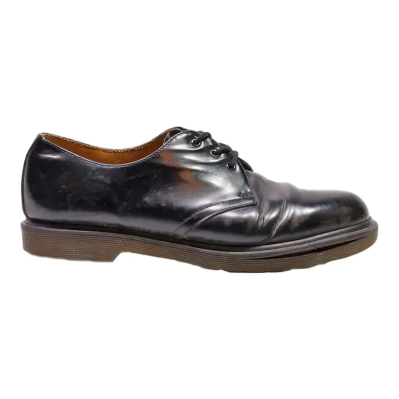 DR MARTENS 1461 Derby Shoes Black Leather Mens UK 8