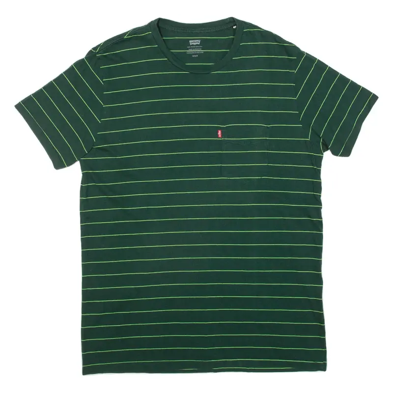 LEVI'S Mens T-Shirt Green M