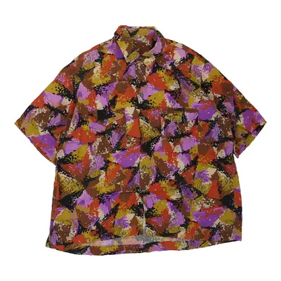 Unbranded Patterned Shirt - 2XL Multicoloured Viscose