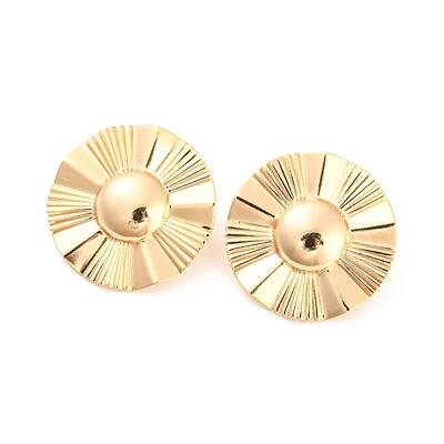 Rack Plating Brass Stud Earring Findings