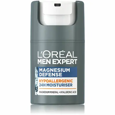 L'Oréal Paris Crema Giorno Men Expert Magnesium Defense (Idratante) 50 Ml
