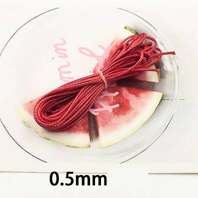 Waxed Polyester Cord