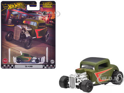 1932 Ford Hot Rod Matt Green with Graphics \
